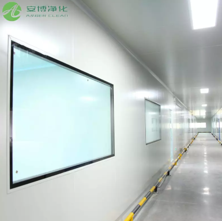 تركيب مرن 5 مم حرير شاشة مزدوجة الزجاج نوافذ غرفة نظيفة