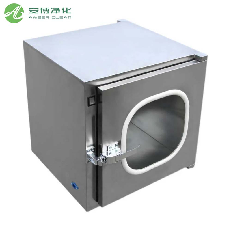 صندوق تمريرة ثابتة في غرفة التنظيف في Pharma