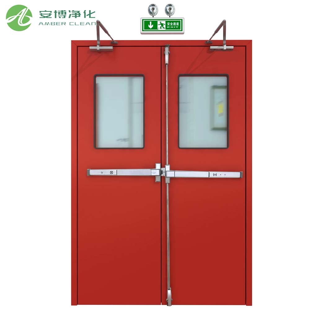 لماذا يجب أن يكون باب الغرفة النظيفة مقاومًا للحريق？