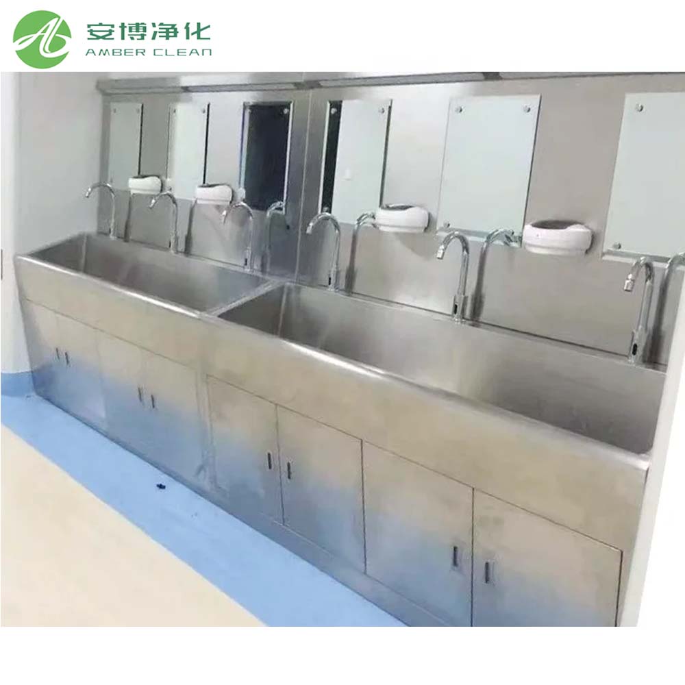 مفتاح مستشعر Auto Triple Slot Cleanroom SUS304 بالوعة