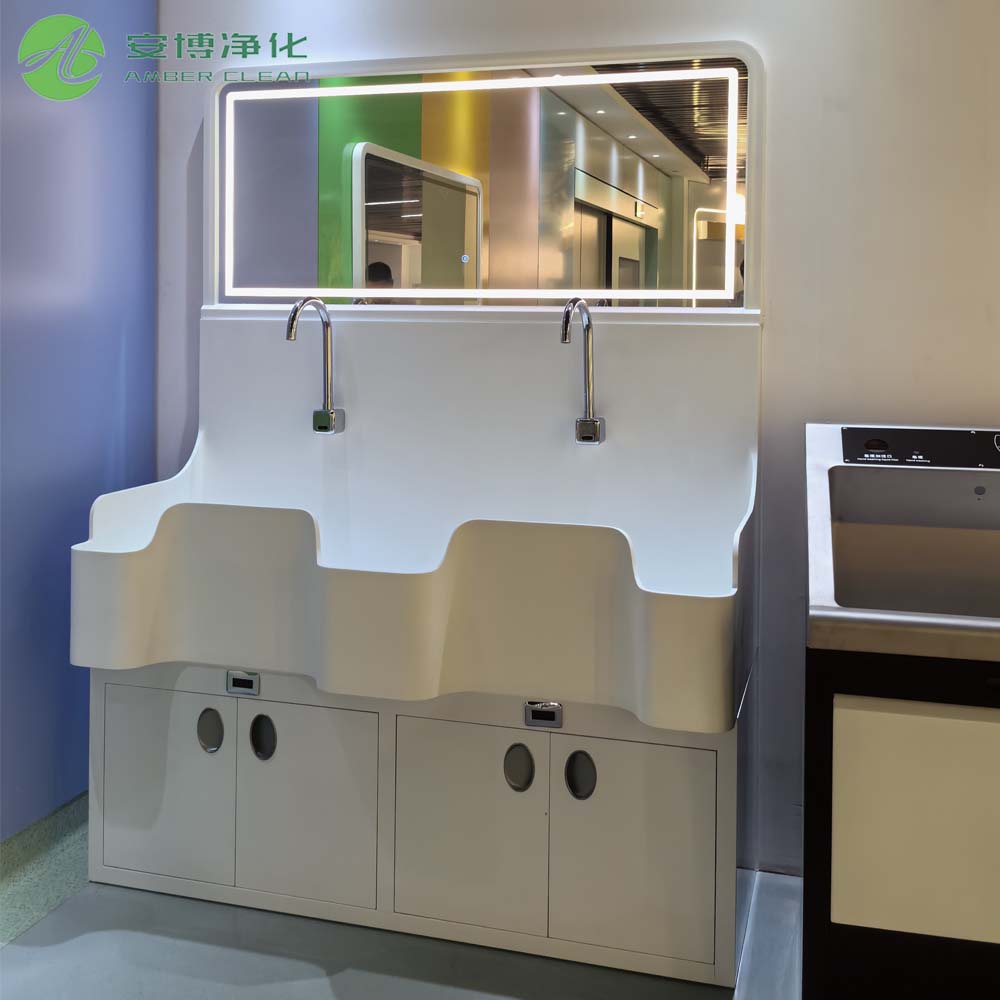 كوريان السطح الصلب دوبونت غسل غسيل اليد للمختبر